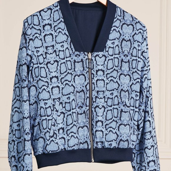 Reversible Bomber - Python/Navy - Picture 3 of 4